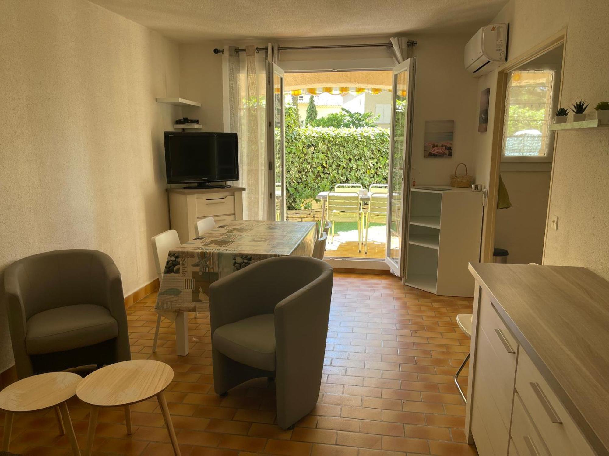 Appart-St Cyr Sur Mer-La Madrague-4Pers-Parking 滨海圣西尔 外观 照片